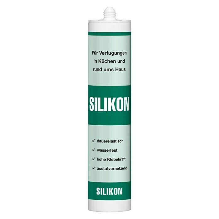 Silikon (Weiß, 300 ml)