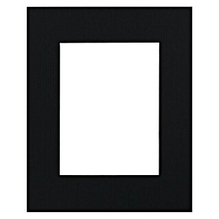 Nielsen Passepartout White Core (Schwarz, L x B: 24 x 30 cm, Bildformat: 15 x 20 cm)