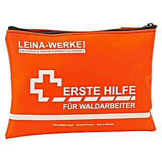 Leina-Werke Erste-Hilfe-Set Für Waldarbeiter (Reißverschluss, Orange)