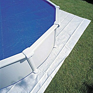 Gre Protección de suelo para piscinas (625 x 400 cm, Blanco)