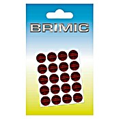 Micel Brimic Tapón embellecedor Caoba (Diámetro: 13 mm, Adhesivo, 20 uds.)