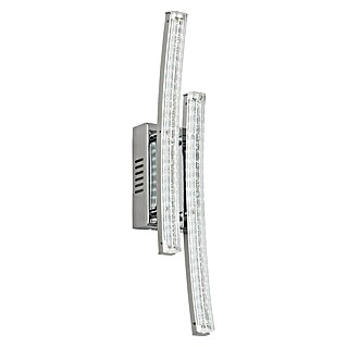 Eglo Zidna LED svjetiljka (6 W, D x Š x V: 6 x 7,5 x 60 cm, Krom, Topla bijela)