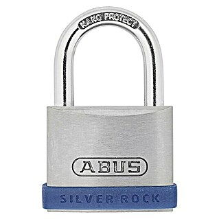 Abus Silver Rock Vorhängeschloss (Bügelstärke: 6,5 mm, Zink)
