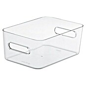 SmartStore Aufbewahrungsbox Compact (L x B x H: 29,5 x 19,5 x 12 cm, Kunststoff, Transparent)