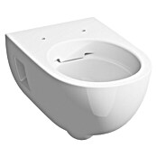 Geberit Renova Nr. 1 Spülrandloses Wand-WC Premium (Ohne WC-Sitz, Ohne Beschichtung, Keramik, Weiß)