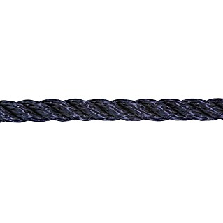 Stabilit PP-touw, per meter (Diameter: 10 mm, Polypropyleen, Marineblauw, 3 gedraaide strengen)