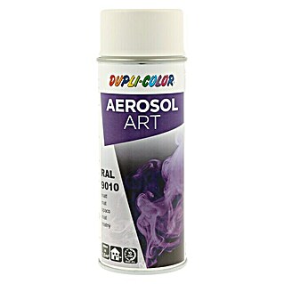 Dupli-Color Aerosol Art Lak za raspršivanje RAL 9010 (Čisto bijele boje, 400 ml, Mat)