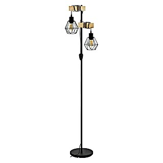 Eglo Townshend 5 Lámpara de pie (60 W, Altura: 166,5 cm, Negro, E27)