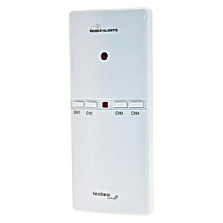 Mobile-Alerts Alarmsirene MA10860 (Batteriebetrieben, Weiß, 2,6 x 5,2 x 12,7 cm)