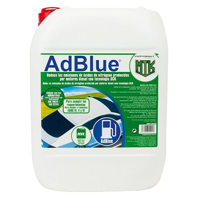 Aditivo para diésel Adblue 