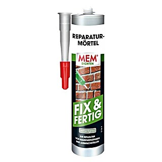MEM Reparaturmörtel Fix&Fertig (Zementgrau, 300 ml)