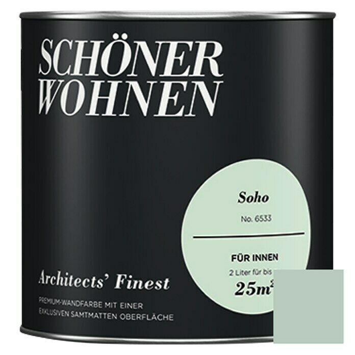 Schöner Wohnen Wandfarbe Architects' Finest (No. 6533 - SoHo, 2 l, Matt)