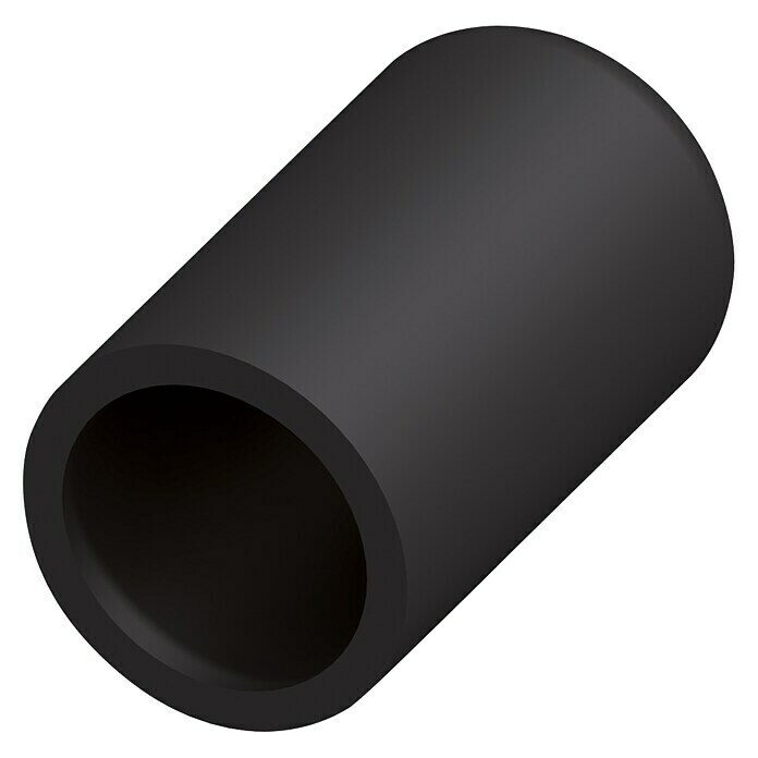 Gummikappen 40-teilig schwarz Gummi Rohrenden 10mm rund P6D1 