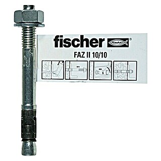 Fischer Sidreni vijak FAZ II 10/10 E (Promjer: 10 mm, Duljina tiple: 95 mm)