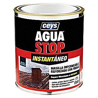 Ceys Masilla Agua Stop Impermeable (Gris oscuro, 1 kg)