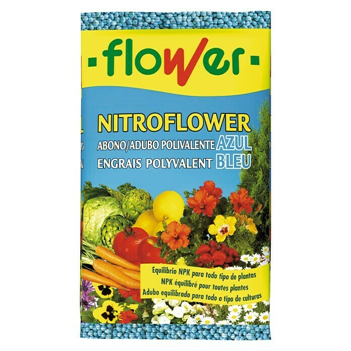 Flower Abono azul polivalente Nitroflower 
