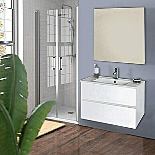 Mueble de lavabo Inca (L x An x Al: 46 x 80 x 54,5 cm, Blanco)