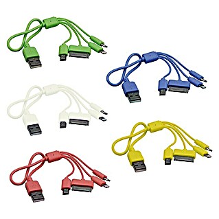USB kabel za punjenje Universal 4 in 1 (Raznobojno)