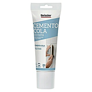 Beissier Cemento cola Extra (Blanco, 200 ml)