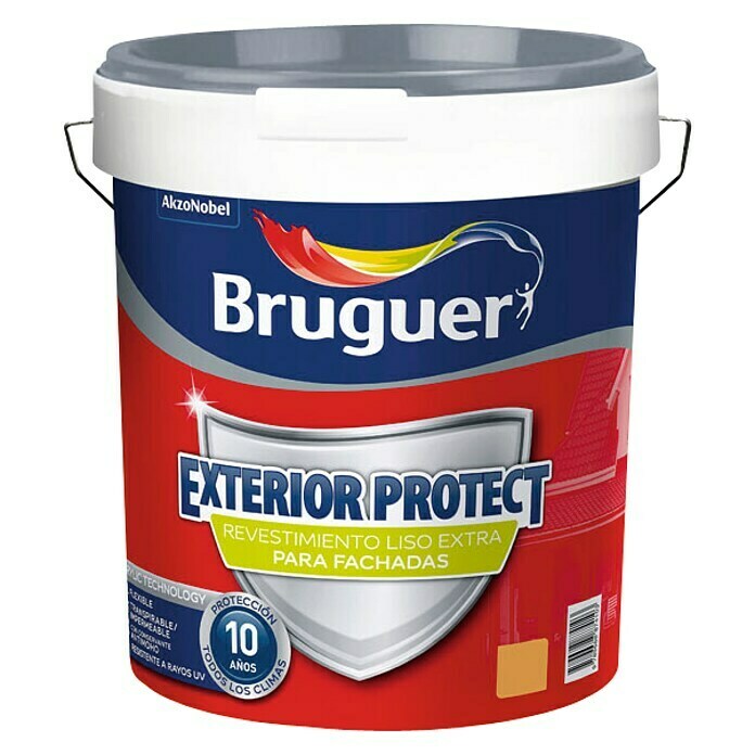 Bruguer Pintura para fachadas Exterior Protect  (Albero intenso, 15 l, Mate)