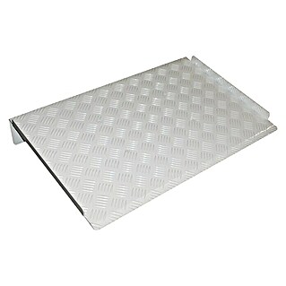 CM Baños Rampa de acceso a duchas (Aluminio, L x An x Al: 69,5 x 45 x 9,5 cm)