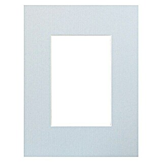 Nielsen Paspartu White Core (Svijetloplave boje, D x Š: 18 x 24 cm, Format slike: 10 x 15 cm)
