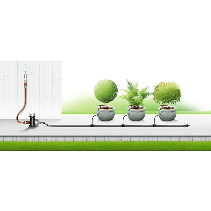 Gardena Micro-Drip Startset (Geschikt voor: Max. 7 bloempotten en 3 plantenbakken)