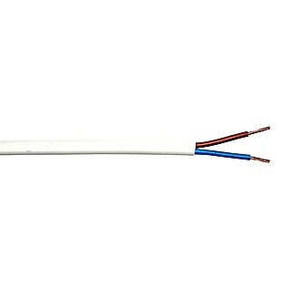 Schlauchleitung (H03VVH2-F2x0,75, 20 m, Weiß)