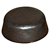 Sarei Abdeckkappe (PVC, Braun, Durchmesser: 11,5 mm, 12 Stk.)