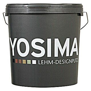 Claytec Lehm-Putzmörtel Designputz Yosima (Kolumbagrau, 20 kg, Körnung: 1 mm)
