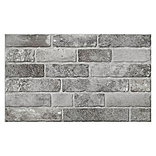 Revestimiento cerámico Brickwork (33 x 55 cm, Gris, Mate)