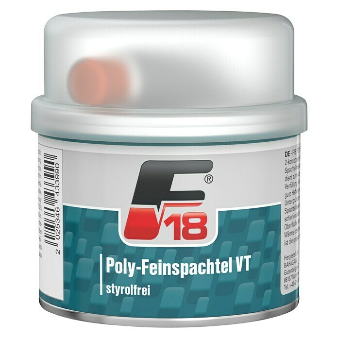 F18 Poly-Feinspachtel 