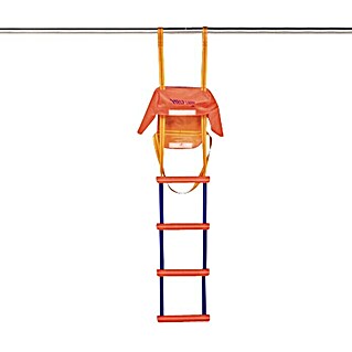 Escalerilla de emergencia (114 x 26 cm, Número de niveles: 4, Plástico)
