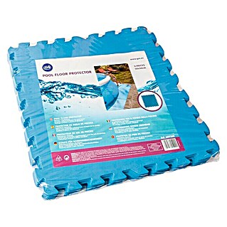 Gre Estera de protección de suelo de piscina (L x An: 50 x 50 cm, Azul)