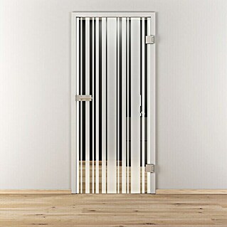 Diamond Doors Staklena vrata Homely Stripes (834 x 1.972 mm, DIN desno, Sigurnosno kaljeno staklo (ESG))
