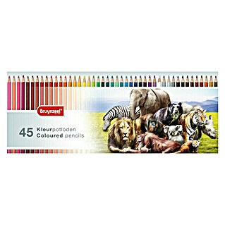 Talens Bruynzeel Set de lápices de dibujo Animales (45 ud., Multicolor)