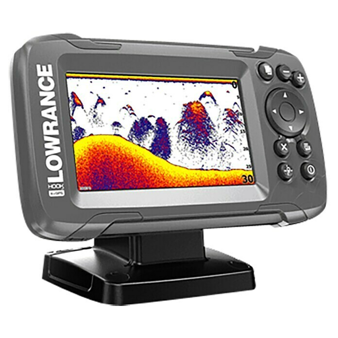 Lowrance Fishfinder Hook² 4x GPS (Geber: Bullet Skimmer, Bildschirmtyp: 4,3″/109,2 mm TFT LCD)