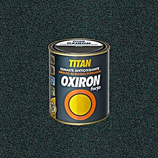 Oxiron Esmalte para metal Antioxidante (Negro, 750 ml, Efecto forja)
