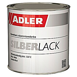 Adler Silberlack (750 ml, Silber, Seidenglänzend)