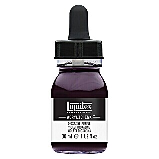 Liquitex Professional Zeichentinte (Dioxazinpurpur, 30 ml, Flasche mit Tropfpipette)