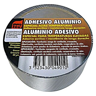 Papel de aluminio (Plateado, 10 m x 50 mm)