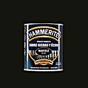 Hammerite Esmalte para metal Hierro y óxido (Negro, 750 ml, Martelé)
