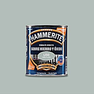 Hammerite Esmalte para metal Hierro y Óxido Liso (Gris plateado, 750 ml, Liso)