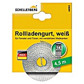 Schellenberg Rollladengurt Mini (4,5 m, Breite: 14 mm, Weiß)
