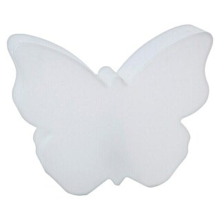 8 Seasons Design Shining LED-Solar-Dekoleuchte Butterfly (Weiß, L x B x H: 15 x 40 x 40 cm)