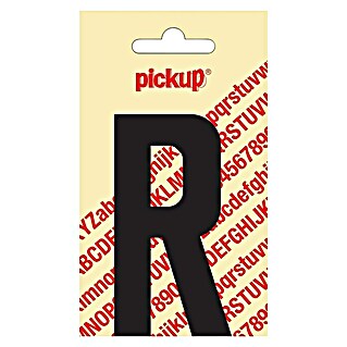 Pickup Naljepnica (Motiv: R, Crne boje, Visina: 90 mm)