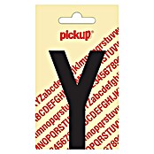 Pickup Etiqueta adhesiva (Motivo: Y, Negro, Altura: 90 mm)