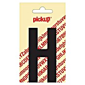 Pickup Etiqueta adhesiva (Motivo: H, Negro, Altura: 90 mm)