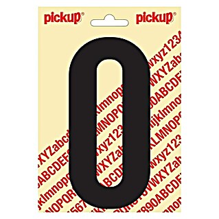 Pickup Etiqueta adhesiva (Motivo: 0, Negro, Altura: 150 mm)