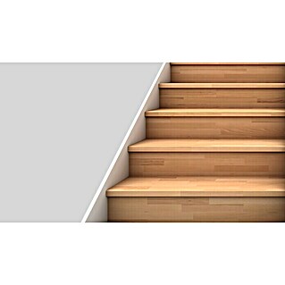 Treppenstufe (Gerade, 1 100 x 350 mm, Buche)